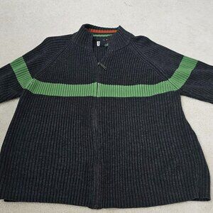 Arizona Mens Medium zip up sweater